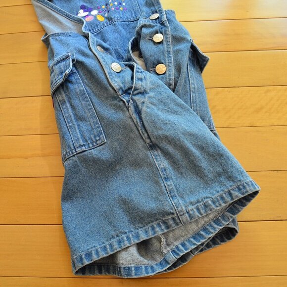Madewell Disney Denim Romper Overalls Size M / S - Picture 8 of 16